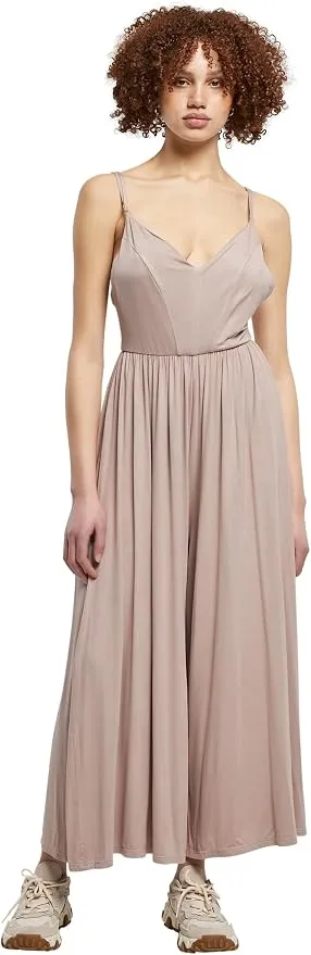 Urban Classics Mono de Espaguetis Modal para Mujer