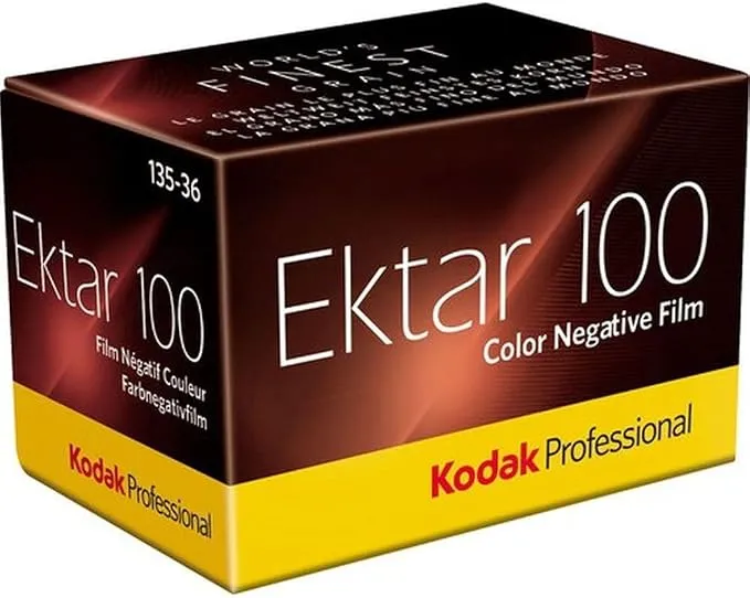 Película Fotográfica Kodak Ektar 100 de 35 mm