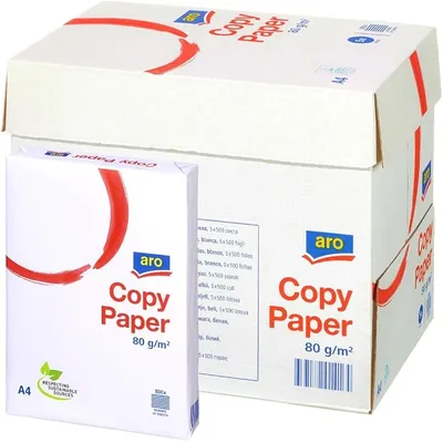 aro Papel de impresión DIN A4 paquete 2500 hojas