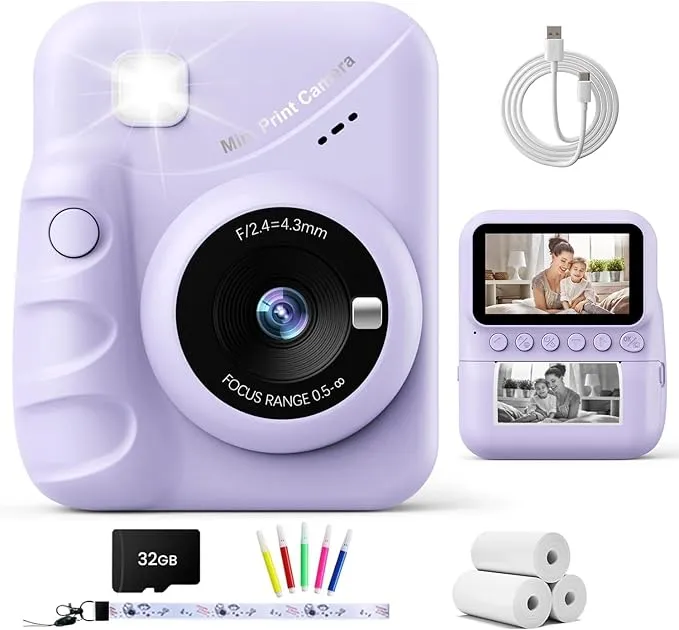 TIATUA Camara Fotos Infantil instantanea