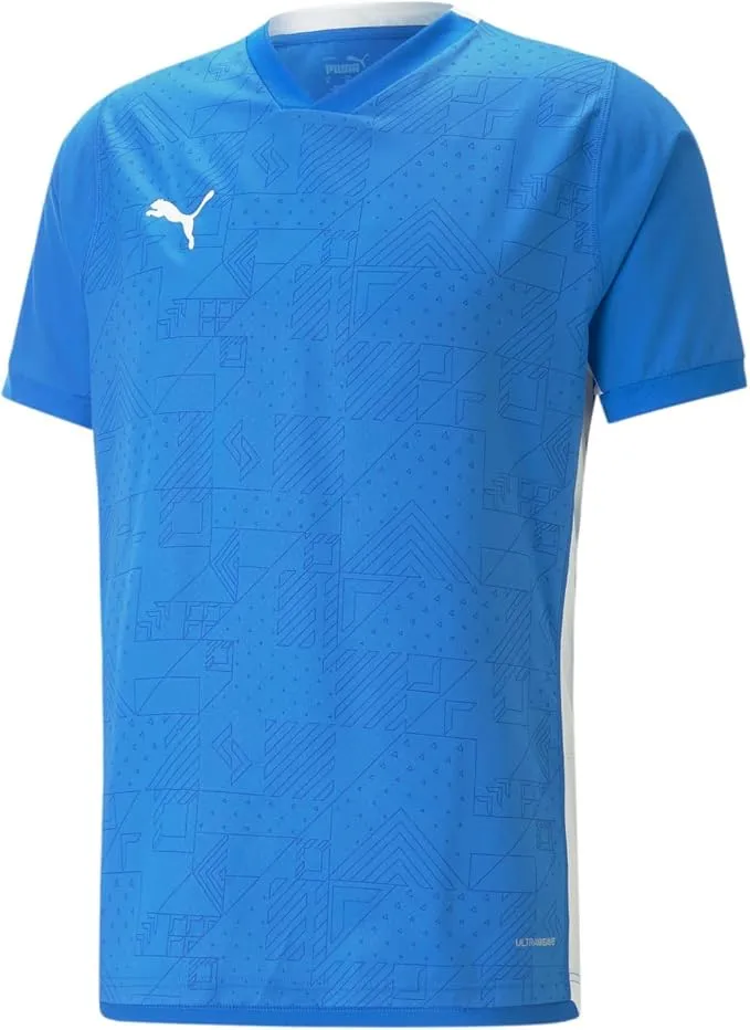 Camiseta PUMA Teamcup para Hombre con Cuello en V y Paneles de Malla