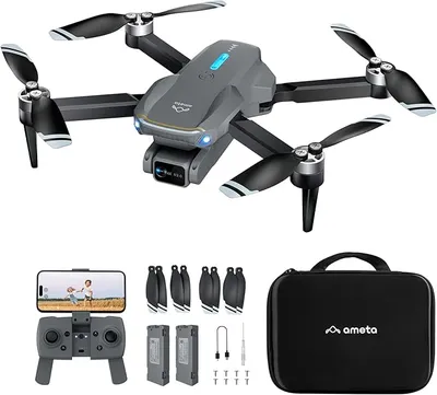 Ameta Drones con Camara 4K para Adultos, S20 Lite Dron para Niños
