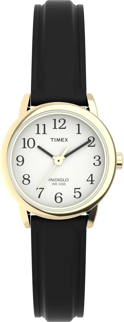 Timex Easy Reader - Reloj de 25mm para mujer con correa de cuero T20433