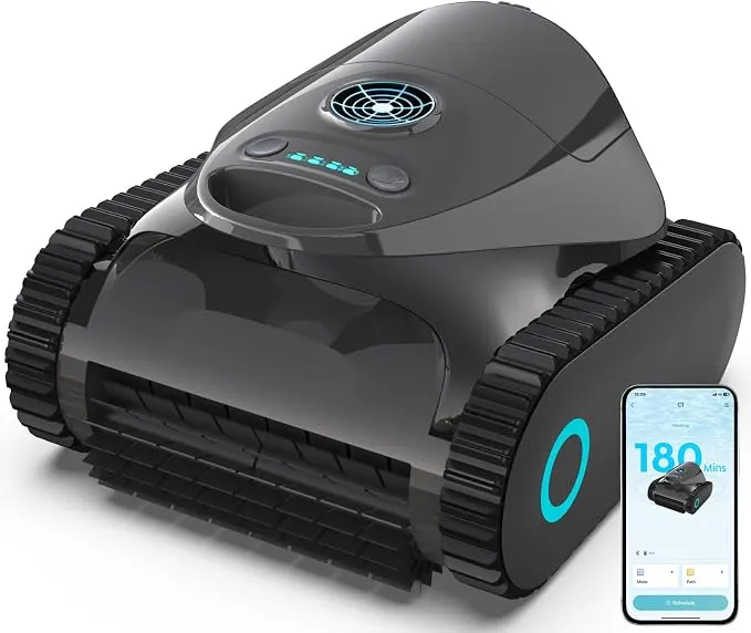 Robot Limpiafondos BRINBO C1 para Piscinas hasta 150 m² con Control por App