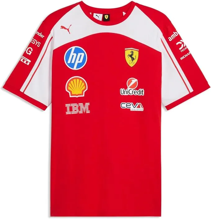 Camiseta PUMA Scuderia Ferrari F1 Réplica Oficial Hombre