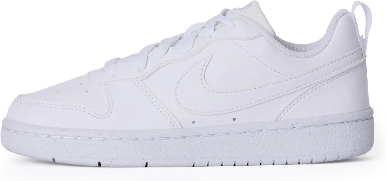 Nike Court Borough Low Recraft Sneaker para niño, Blanco
