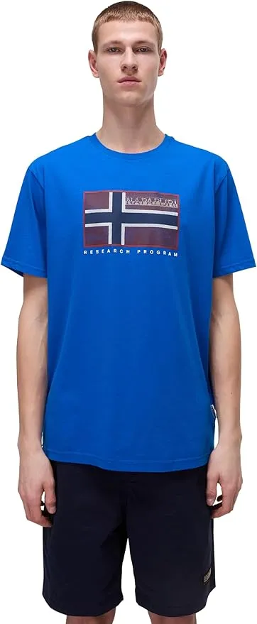 NAPAPIJRI Camiseta de Manga Corta Semiles talla S