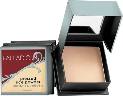 Palladio Polvo de Arroz Prensado Translucent Maquillaje Matificante