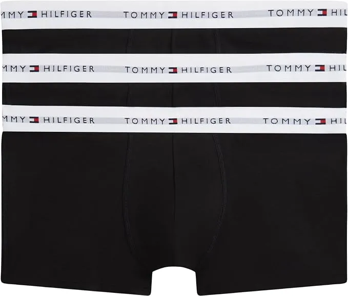 Traje de baño Tommy Hilfiger 3P Talle Bajo para Hombre - Negro (Talla S)