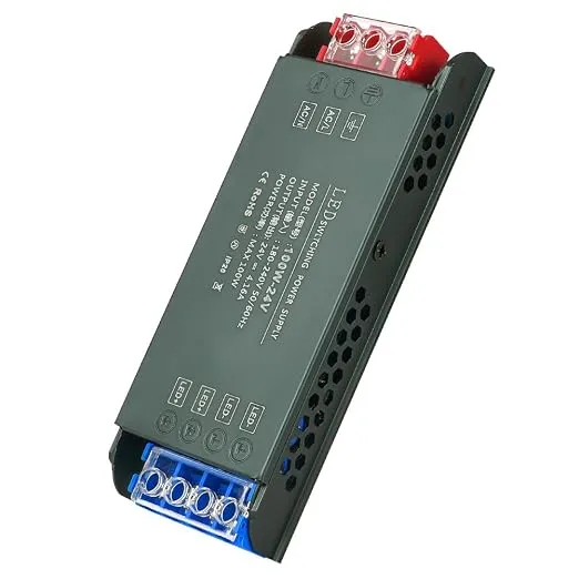 URAQT Transformador LED 220V a 24V, 100W, Fuente de Alimentación Compacta