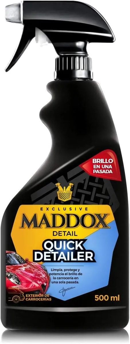 Maddox Detail Cera Rápida Abrillantador Pintura Quick Detailer 500ml