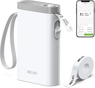 Mini Impresora de Etiquetas Nelko P21 Compatible iOS/Android