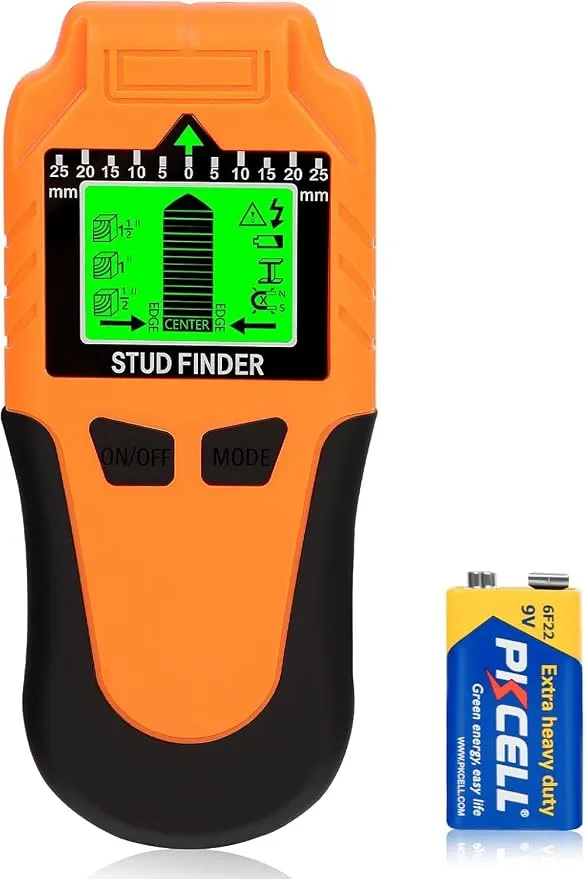 Detector de Cables y Tuberías 6 en 1 Preciso con Pantalla LCD