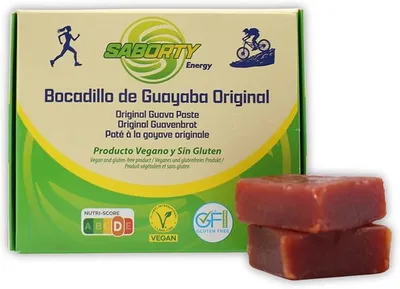 Pack 12 Barritas Saborty Bocadillo de Guayaba