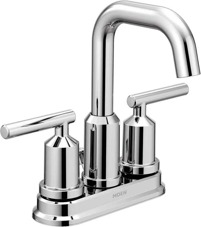 Moen Gibson Grifo para Lavabo Cromado con Dos Asas