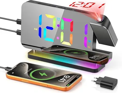 Proyector RGB TAKRINK Despertador Digital
