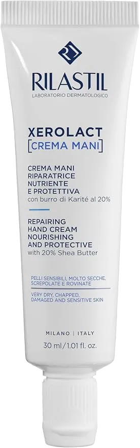 Rilastil Xerolact Crema de Manos Reparadora para Piel Sensible