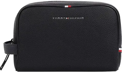 Neceser Tommy Hilfiger Essential Negro en Piel Sintética