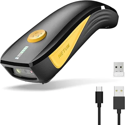 NETUM CS7501 Escáner de Código QR Bluetooth Mejorado Mini Lector Portátil 1D/2D