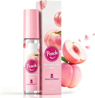Spray Bucal Mal Aliento Sabor Durazno