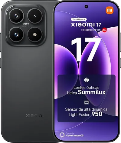 XIAOMI 17 Smartphone de 12+512GB Negro