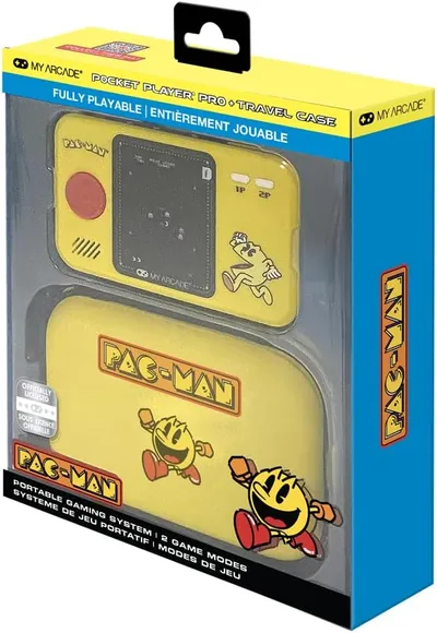 My Arcade - DGUNL-7143 Pac-Man Pocket Player Pro Sistema de Juego portátil con Funda de Transporte