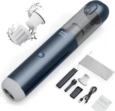 Minthouz Aspiradora de Mano 17000Pa/120W Aspirador de Coche Portátil
