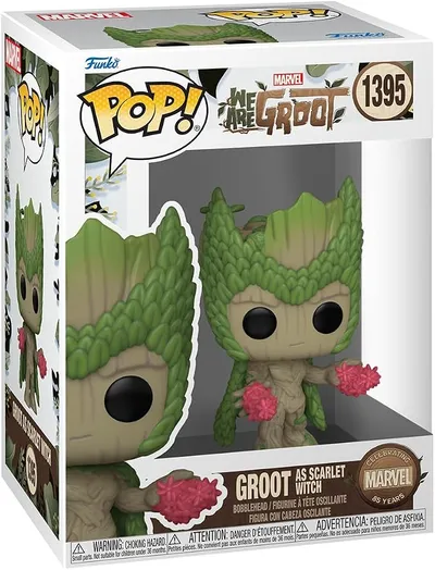 Funko Pop! Marvel: Wag - Scarlet Witch - We Are Groot