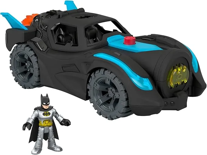 Imaginext DC Super Friends Batmóvil Power Reveal Coche de juguete