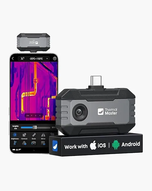 Cámara Térmica Thermal Master P1 para Móvil con Zoom 15x y Alta Precisión