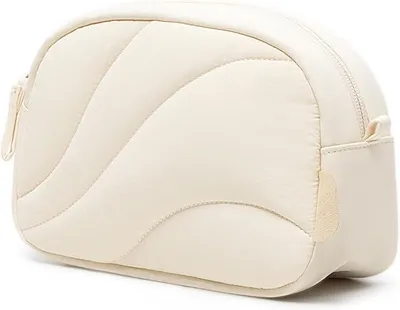 Inateck Bolsa organizadora de Accesorios electrónicos, Elegante y Minimalista, portátil para Viajes, Adecuada para Auriculares, Cables y baterÃas externas, Beige