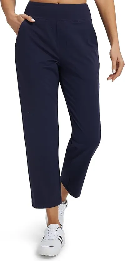 Libin Pantalones de Vestir Casuales Mujer Elástico Cintura