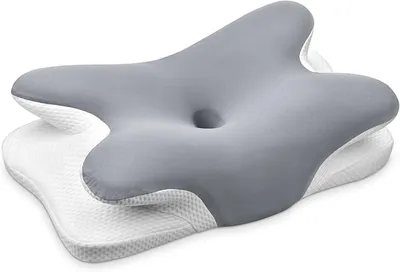 Almohada Cervical Ehomfory Viscoelástica - Ergonómica 2 en 1 (9/12 CM)