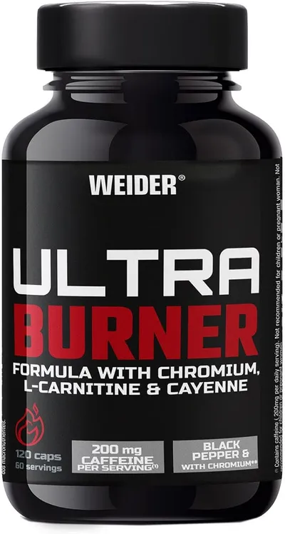 WEIDER QUEMADOR 120 cápsulas
