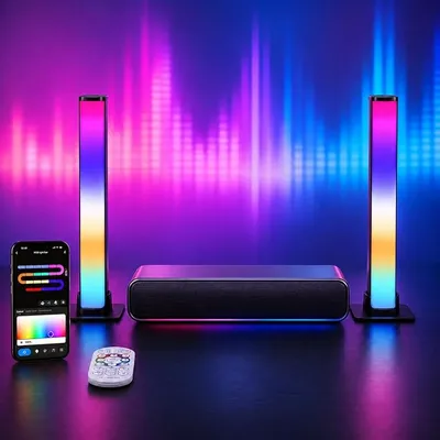 LuminexDesigns Barras LED RGB para TV y Gaming