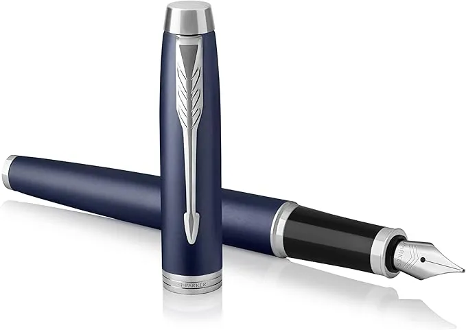 Parker IM Pluma estilográfica | Azul mate | PlumÃn fino