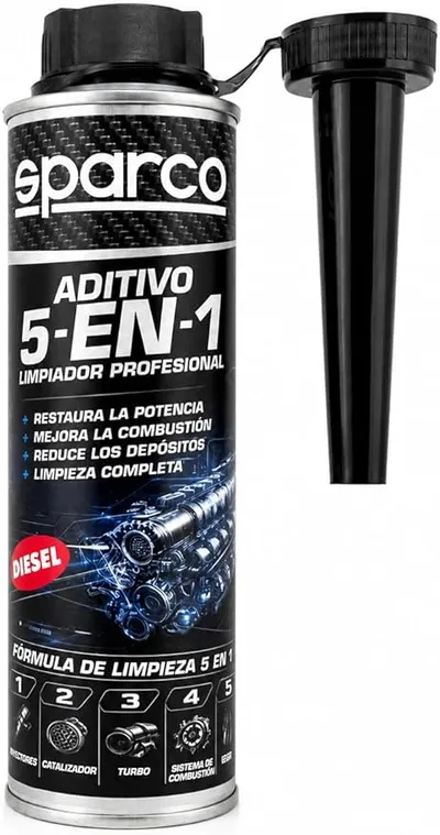 Sparco Aditivo Diesel 5 en 1 Profesional