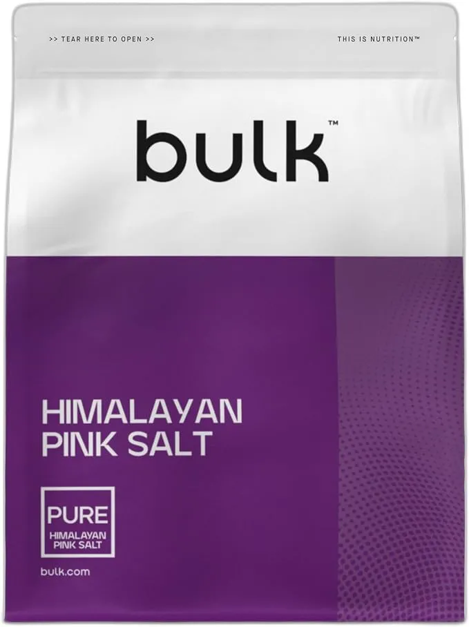 Sal Rosa del Himalaya Bulk, 500g - Pack Económico