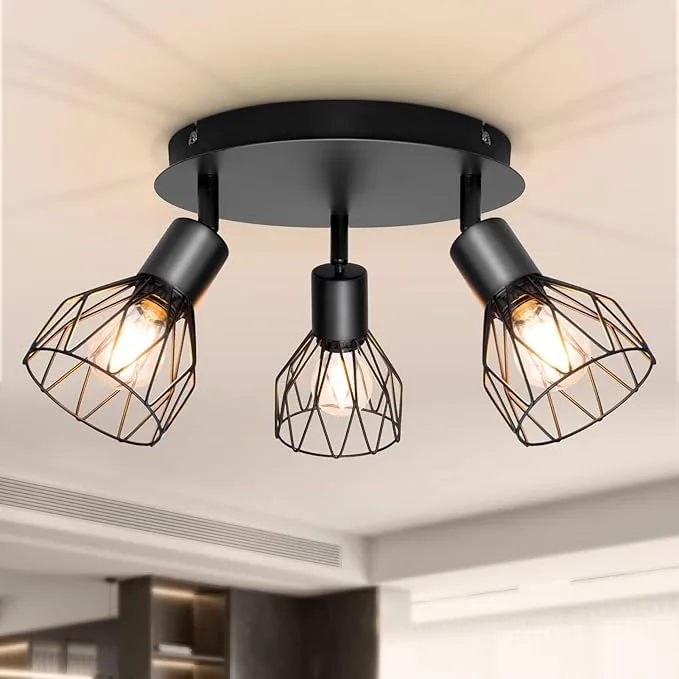 Lámpara de Techo con 3 Focos LED