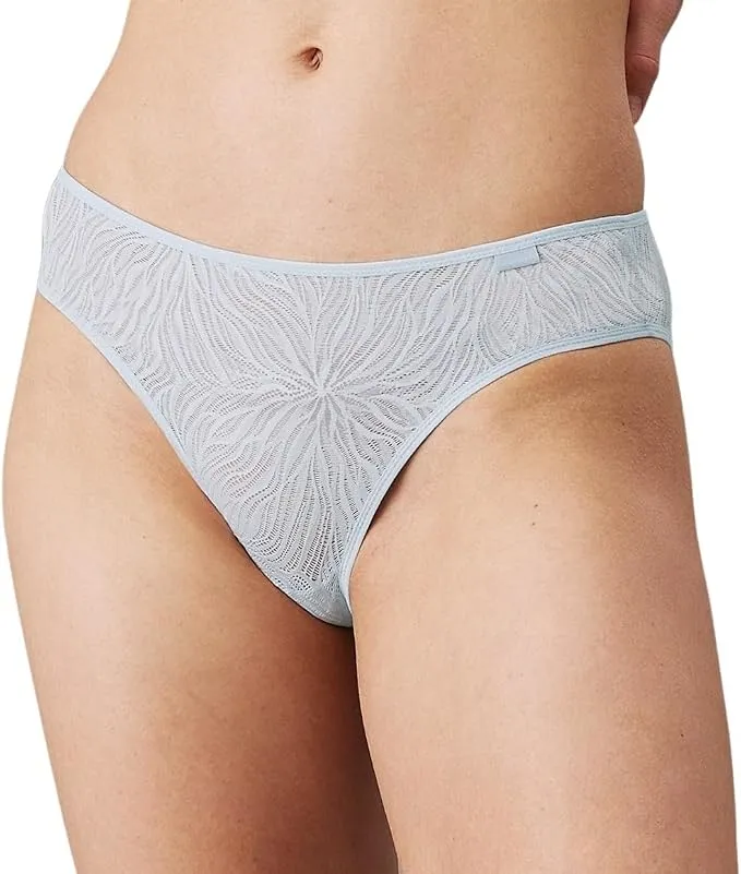 Calvin Klein Braguita Tipo Bikini para Mujer Algodón Elástico - Azul (Talla M)