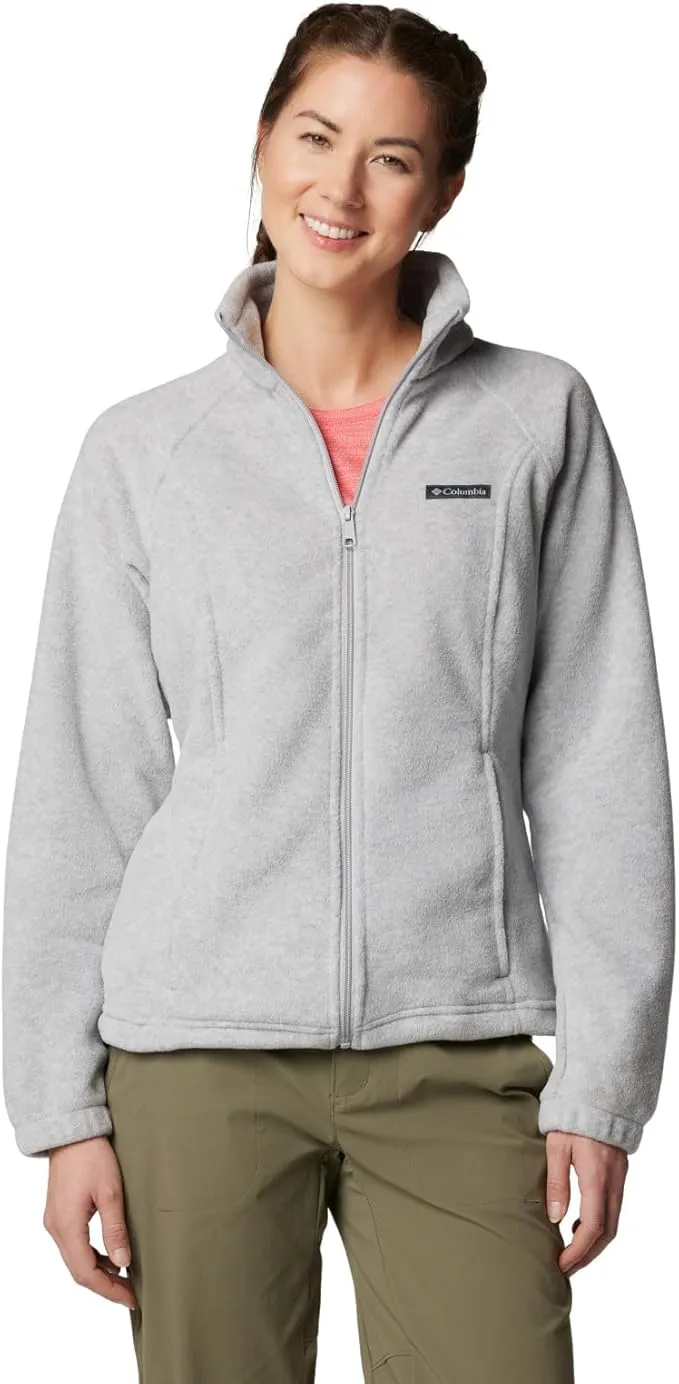 Columbia Mujer Chaqueta polar con cremallera, Benton Springs