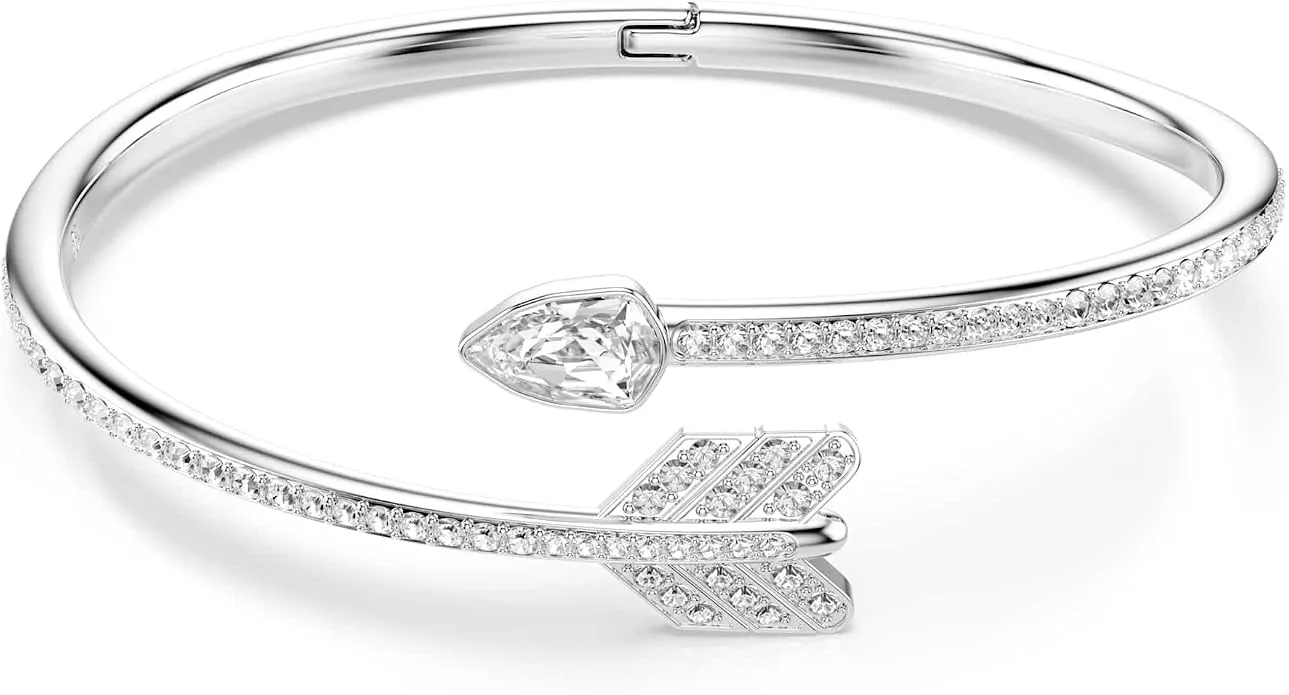 Brazalete Swarovski Idyllia Baño de Rodio Tallas Mixtas