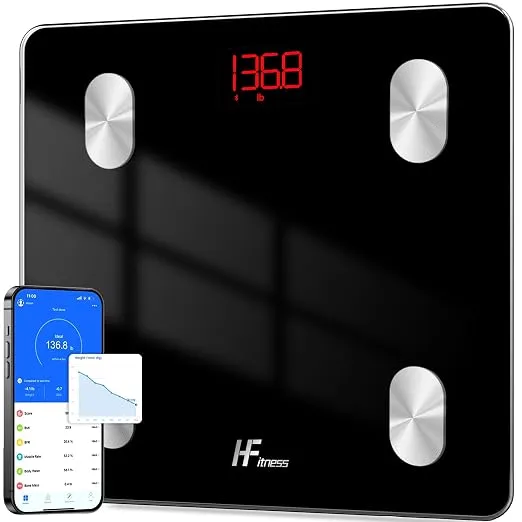 Báscula digital de grasa corporal HomeFashion HFitness