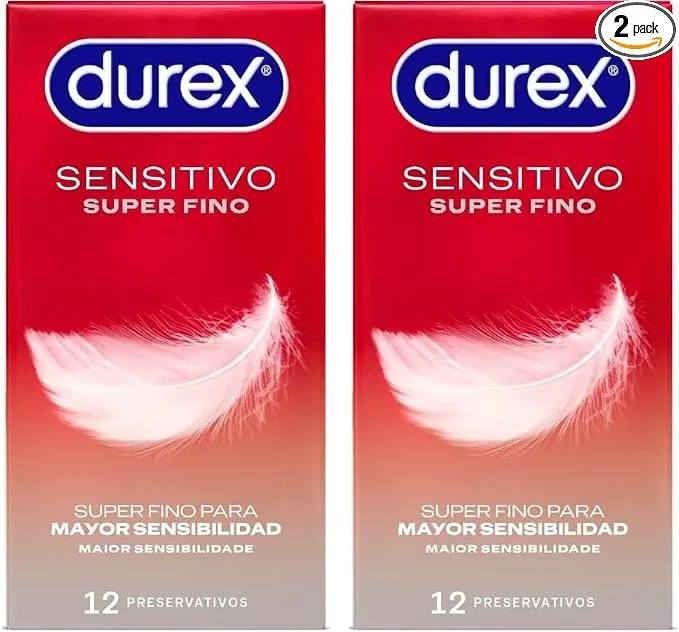 Preservativos Durex Sensitivo Super Fino - Máxima Sensibilidad y Placer