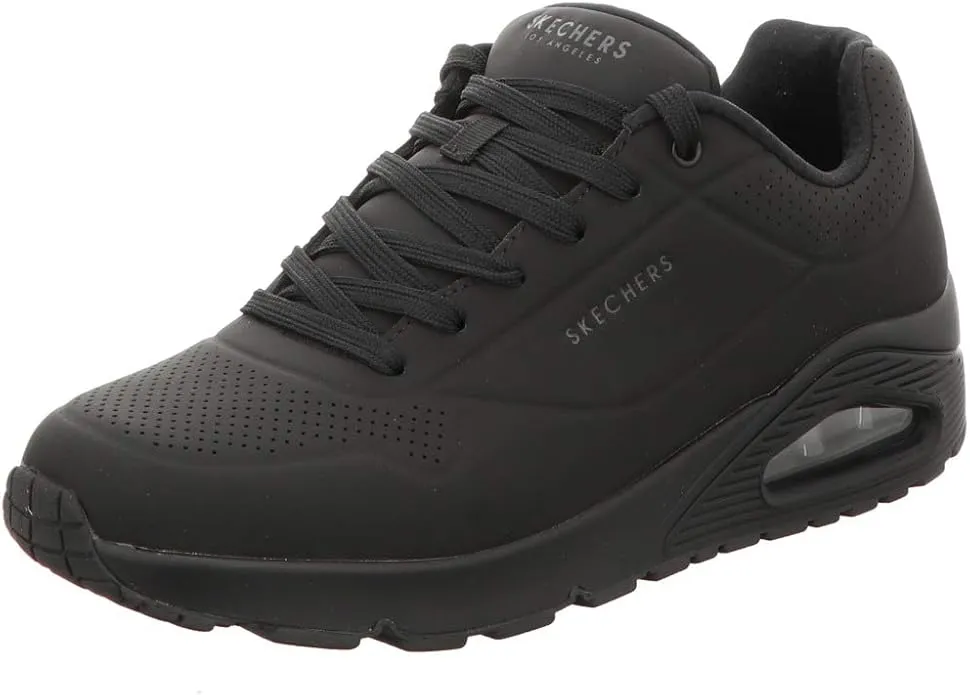 Skechers Uno Stand On Air Zapatillas Hombre, Negro, Talla 44 EU