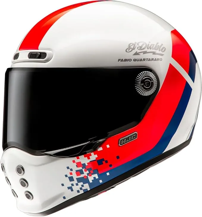 HJC Casco Moto Integral V10 FQ20 RETRO MC21 Talla XS