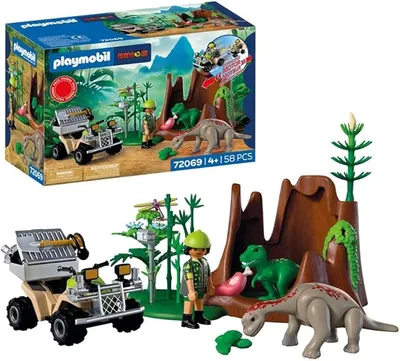 PLAYMOBIL 72069 Dinos Escondite de Dinosaurios