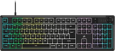 Corsair K55 Core RGB Teclado de Membrana con Cable para Juegos