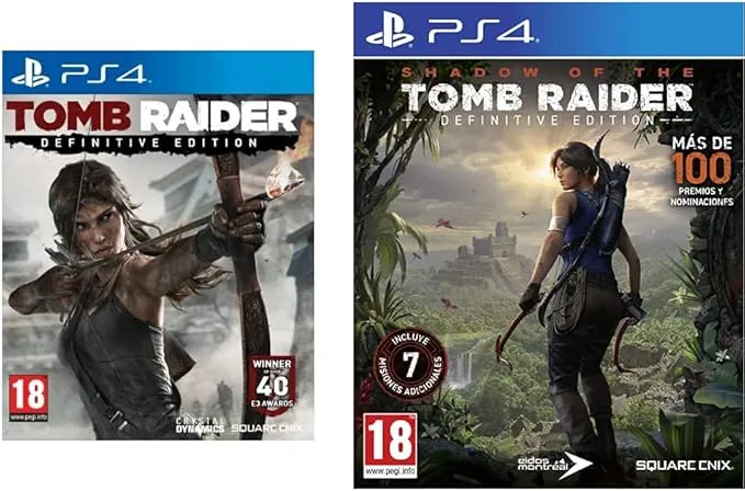 Shadow of The Tomb Raider Definitive Edition + Tomb Raider: Definitive Edition