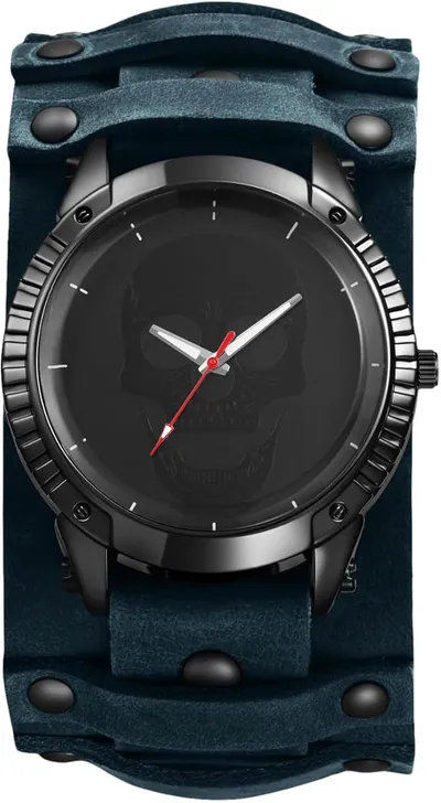 OIDEA Reloj Analógico de Cuarzo Steampunk